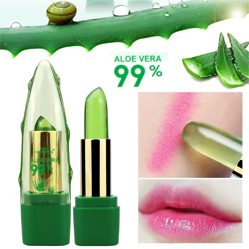 Aloe Vera Moisturizing Lip Balm - GlamSnatch