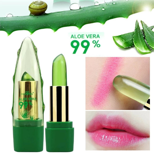 Aloe Vera Moisturizing Lip Balm - GlamSnatch